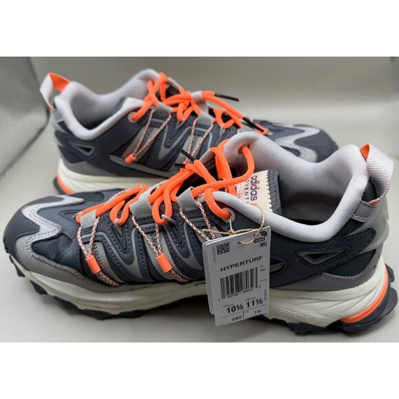 adidas Hyperturf FZ6058 Grey/Beam Orange Trail Hiking Shoes Men’s 10.5 - Picture 5 of 13